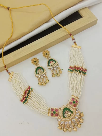 Premium Heritage South Indian Necklace Jwellery for Women