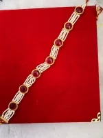 Royal Red Stone Pearl Mehri
