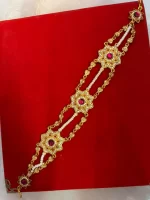 Royal Floral Pink Stone Mehri Shishful - Image 2