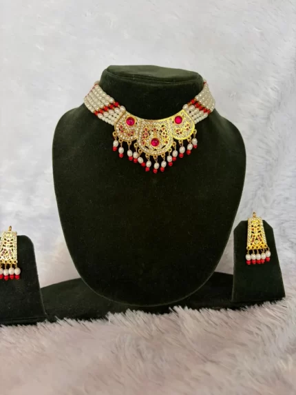 Premium Pearl Beaded Layered Set for Women