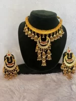 Royal Heavy Chand Hasli Jewellery Set - Image 2