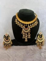 Royal Heavy Chand Hasli Jewellery Set - Image 3