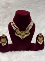 Trending Three Chand Bridal Neckset
