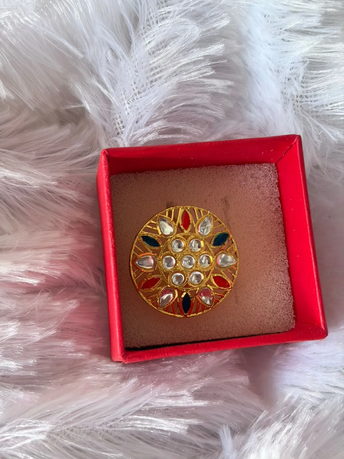 JB156.1 Elegant Traditional Ethnic Adjustable Rings - Image 1