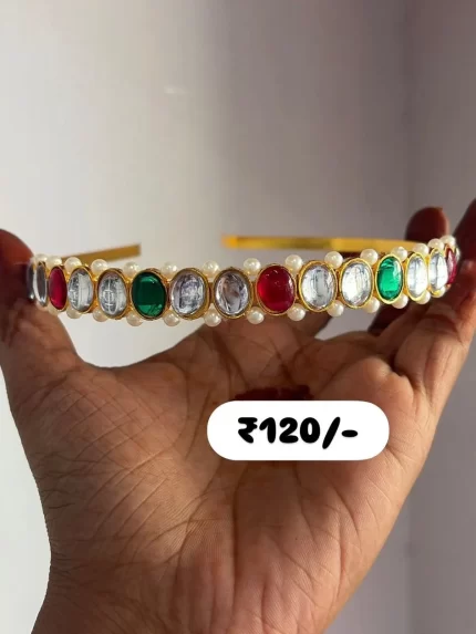 Elegant Rajwadi Shishful Hairband