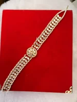 Traditional Kundan Mehri Shishful with Pearl Detailing