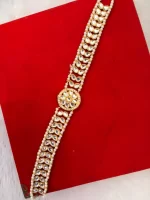 Traditional Kundan Mehri Shishful with Pearl Detailing - Image 2